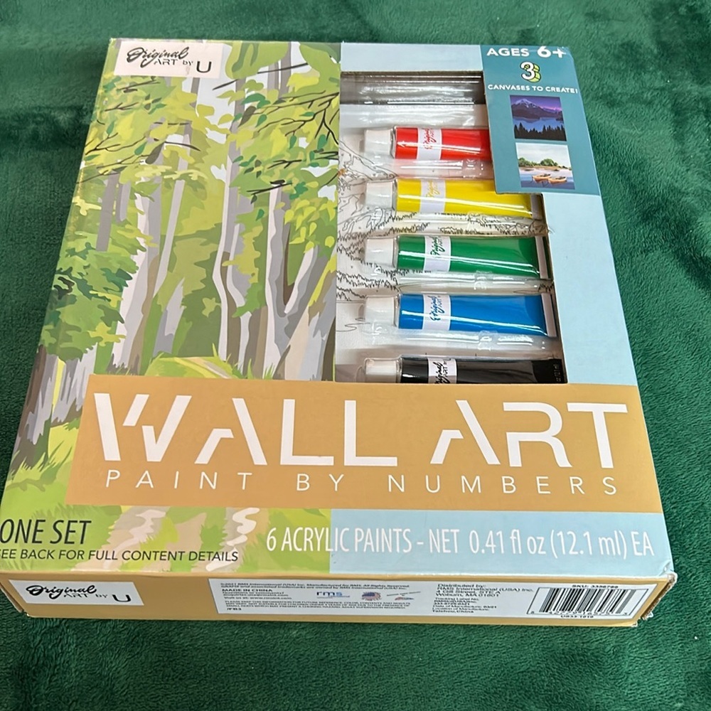 Original Art By U Wall Art Acrylic Paint By Numbers
